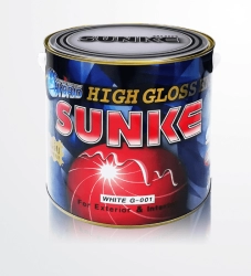 สีน้ำมัน Sunke 1GL 401 เขียวเข้ม Flash Green